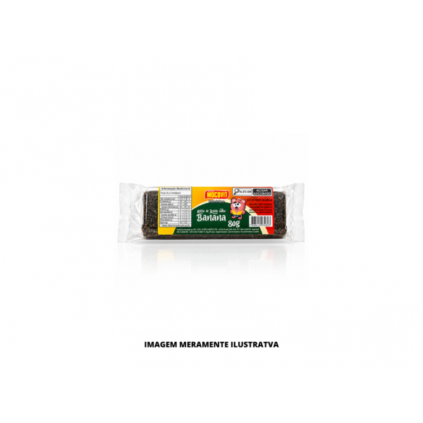 DOCE - MOCOVIT - 80g GELEIA DE BANANA - CX48